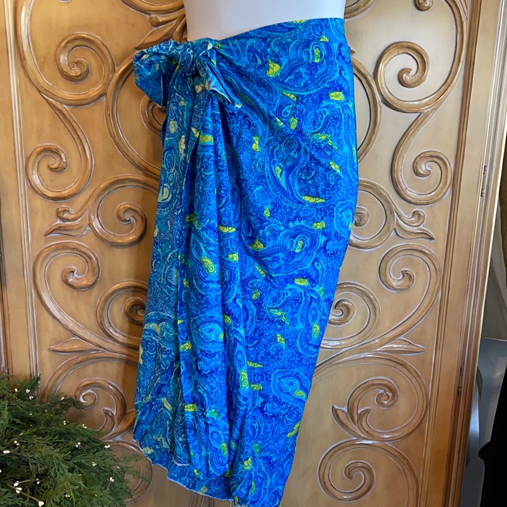 Beach Cabana sarong coverup